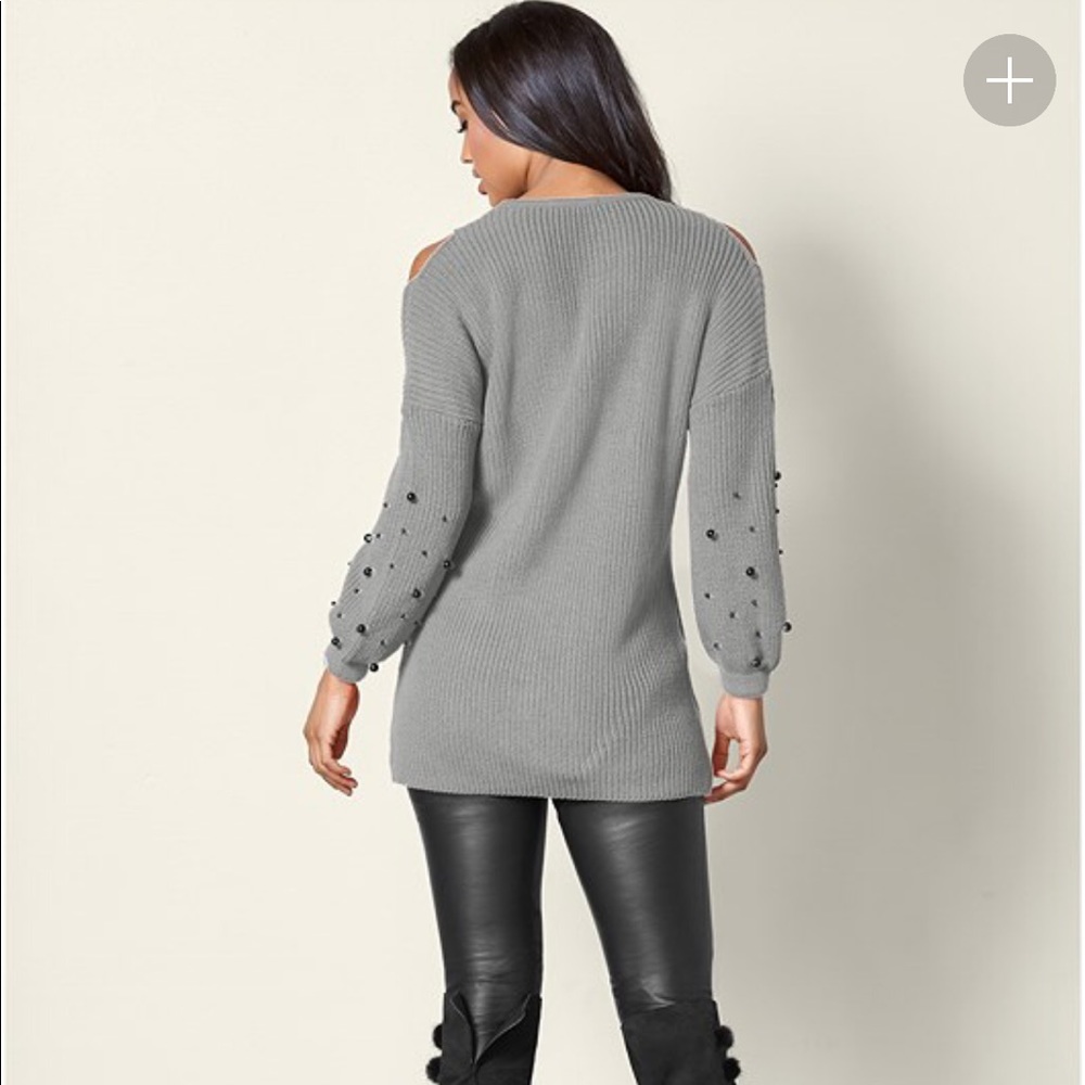 Venus cold shoulder cardigan - Picture 2 of 6